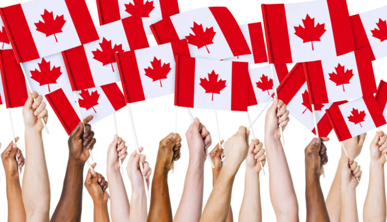 Immigrants' presence in Canada