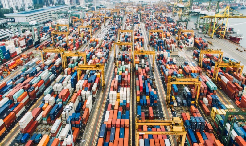 Cargo shipping crates