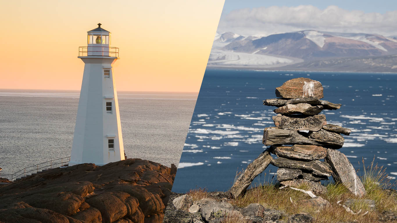 Nunavut, Newfoundland and Labrador: