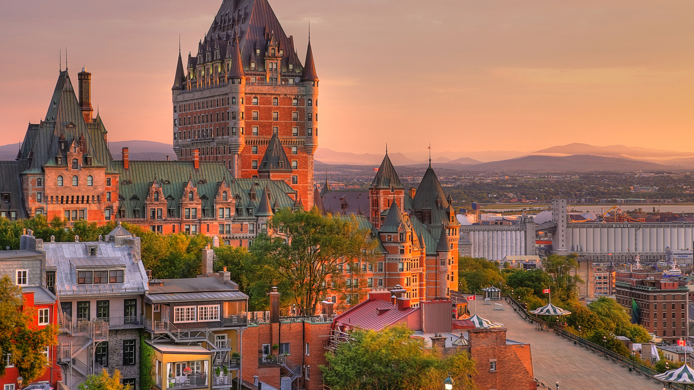 Quebec city architecture